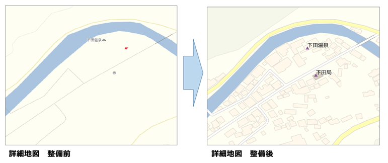 図：熊本県 天草下田温泉 詳細地図